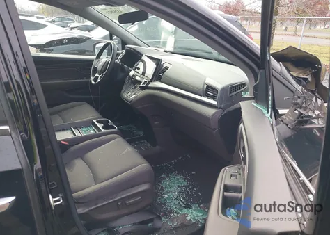 2020 Honda Odyssey Ex from USA, damaged, VIN 5FNRL6H51LB048419